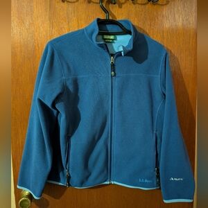 L.L. Bean Deep Blue Fleece Jacket